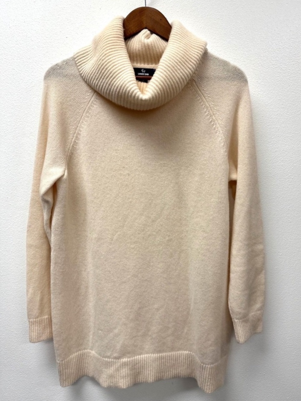 Lands’ End 100% cashmere sweater, size L (14-16), NWOT